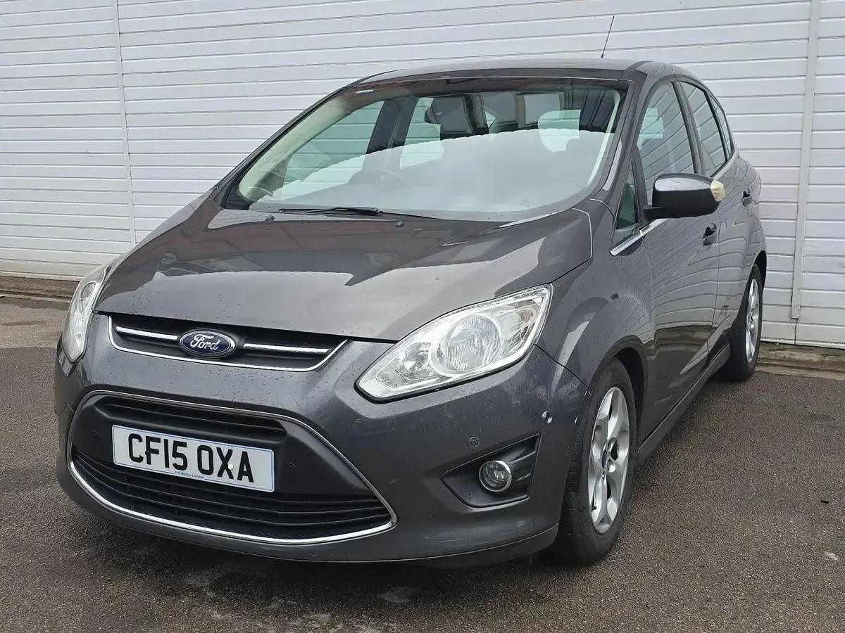 Used Ford C-MAX Zetec 125 HP (91 kW) 2015 Grey MPV