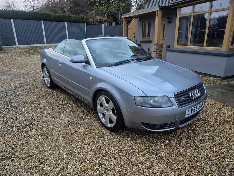 Silver Used 2005 Audi A4 Cabriolet S-Line Cabriolet | £1,495 - Image 1/4