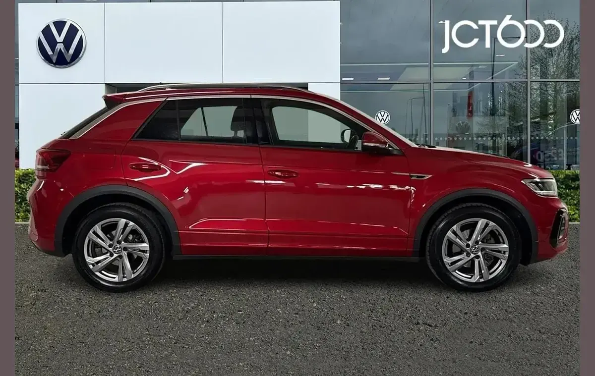 Usado VW T-Roc R-line 150 HP (110 kW) 2023 Vermelho SUV