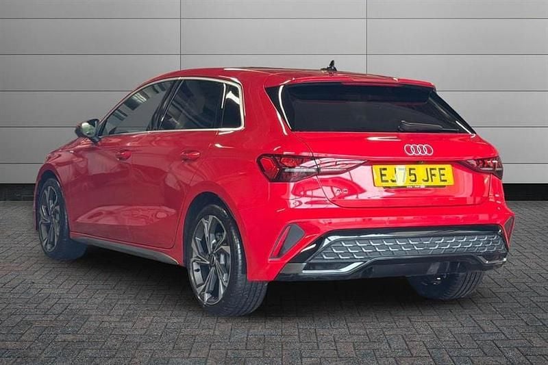 New Audi A3 S-Line 116 HP (85 kW) 2025 Progressive red