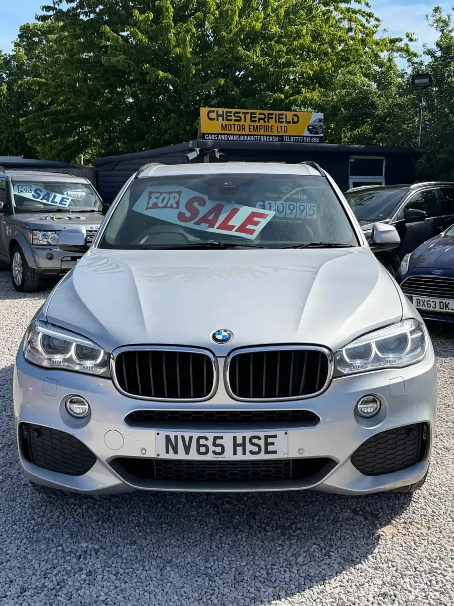 Used BMW X5 M Sport 2015 Silver SUV