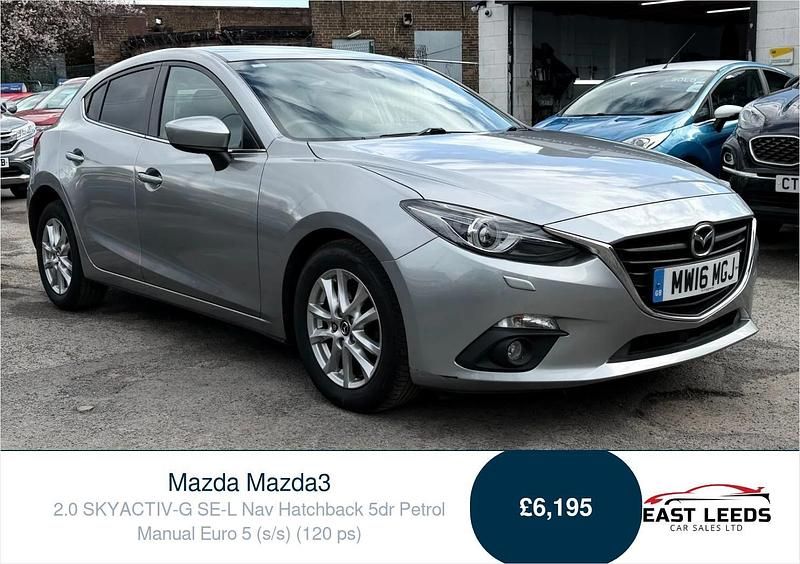 Used Mazda 3 120 HP (88 kW) 2016 Silver Hatchback