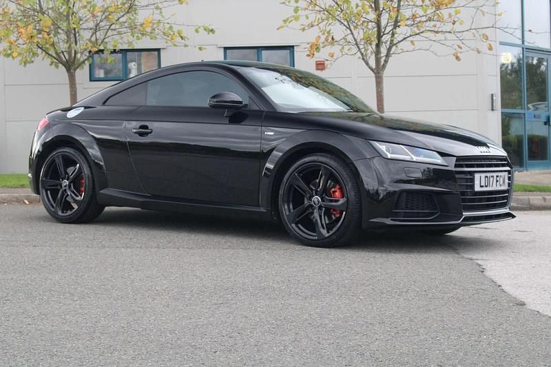 Black Used 2017 Audi TT Black Edition Coupe | £16,440 (Fair price) - Image 1/4