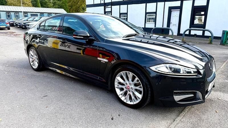Black Used 2013 Jaguar XF R-Sport Sedan | £4,499 (Fair price) - Image 1/4