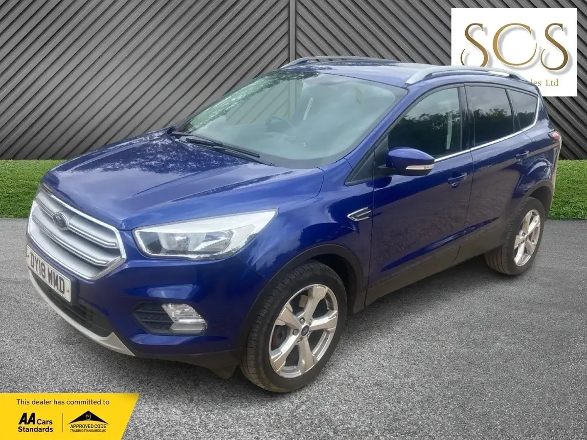 Used Ford Kuga Zetec 2018 Blue SUV