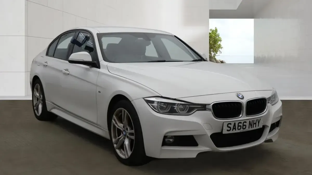 Begagnad BMW 320 M Sport 2016 Vit Sedan