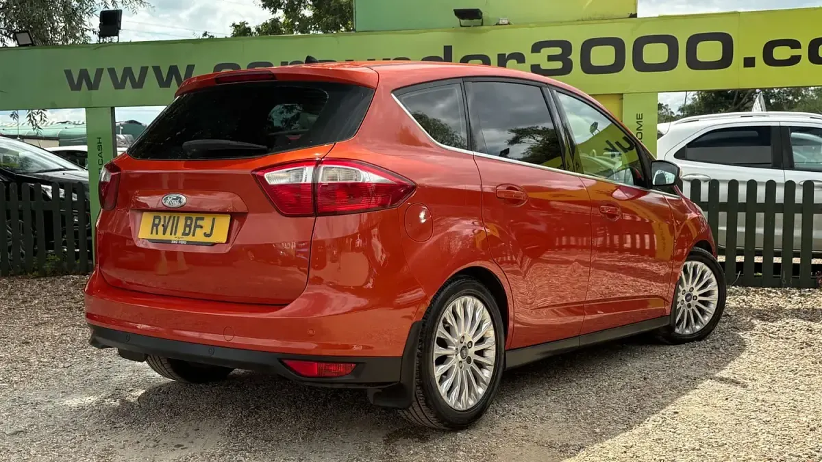 Used Ford C-MAX Titanium 2011 Red MPV