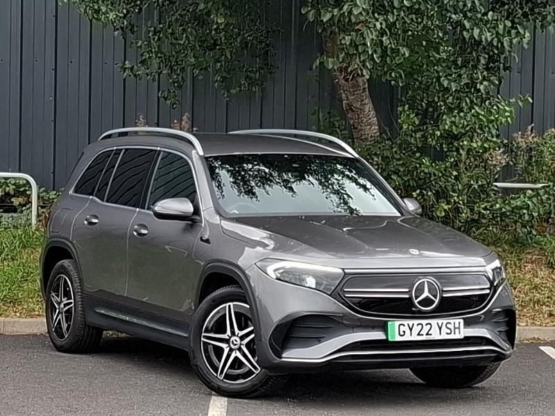Grey Used 2022 Mercedes EQB350 AMG line SUV | £26,498 (Fair price) - Image 1/4