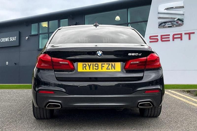 Used BMW 520 M Sport 2019 Black Sedan