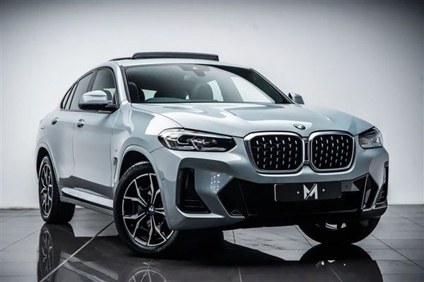 Grey Used 2022 BMW X4 M Sport SUV | £40,995 (Fair price) - Image 1/4