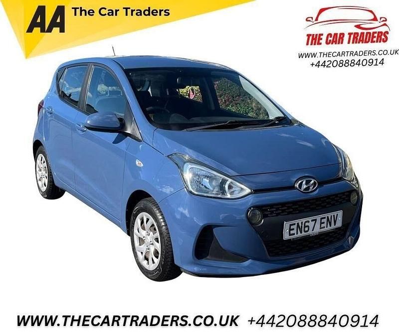 Blue Used 2018 Hyundai i10 SE Hatchback | £7,988 (Fair price) - Image 1/4