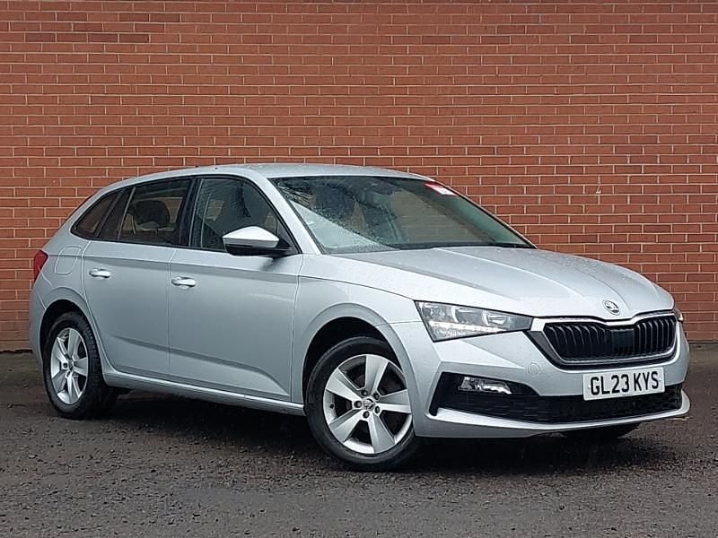 Used Skoda Scala SE 110 HP (80 kW) 2023 Silver Hatchback