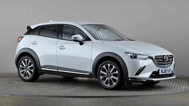 Silver Used 2019 Mazda CX-3 Inclusive SUV | £14,698 (Fair price) - Image 1/4