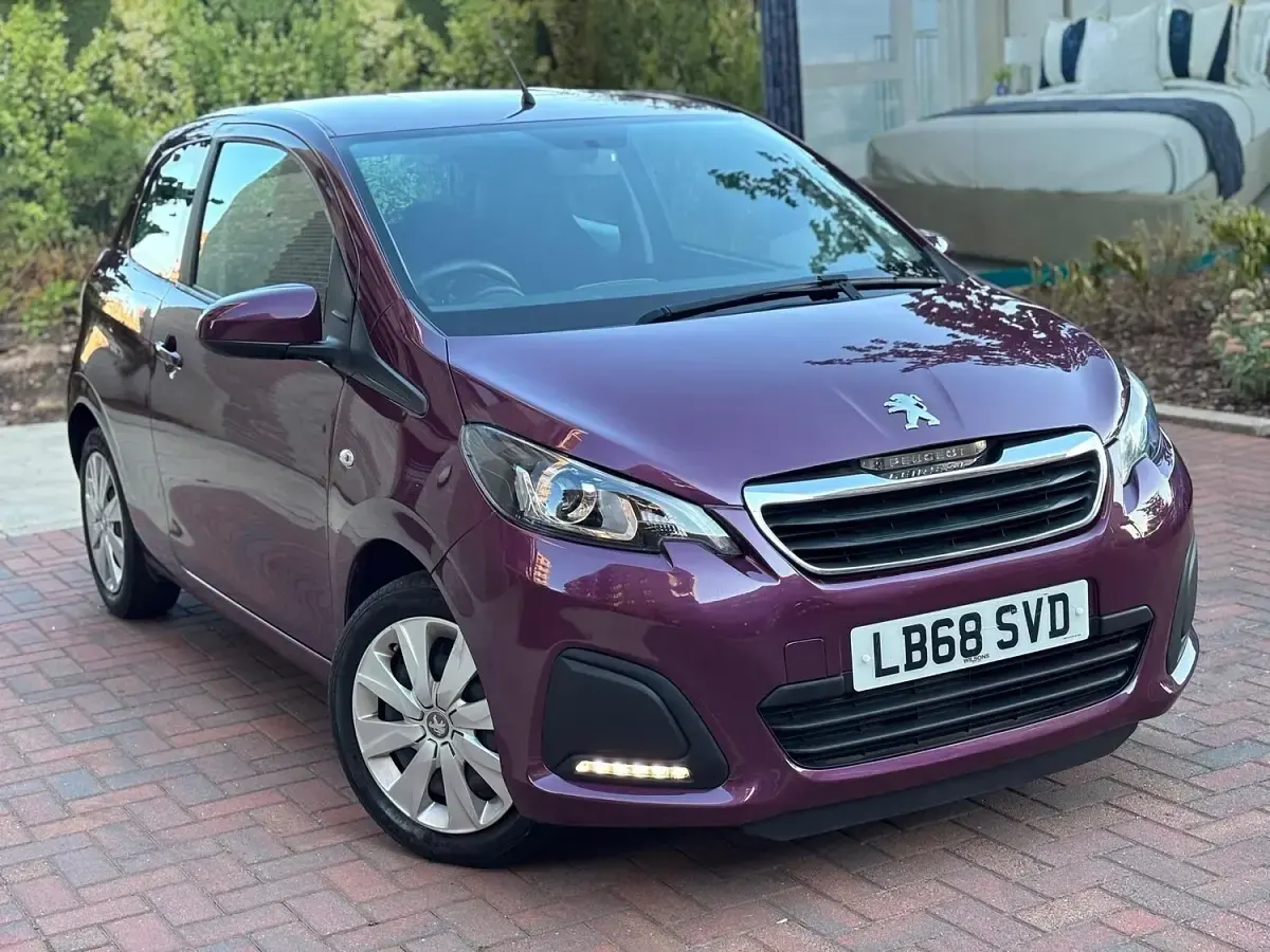 Used Peugeot 108 Active 2019 Mauve/purple Hatchback