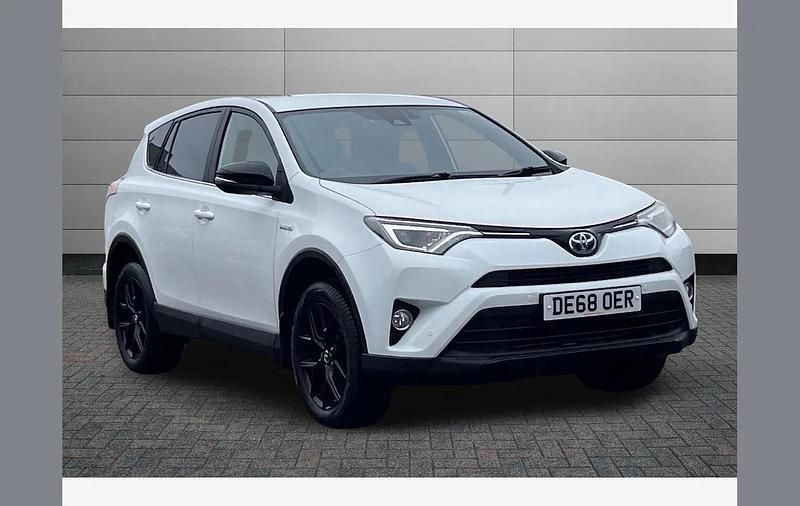Used Toyota RAV4 Hybrid 197 HP (144 kW) 2018 White SUV
