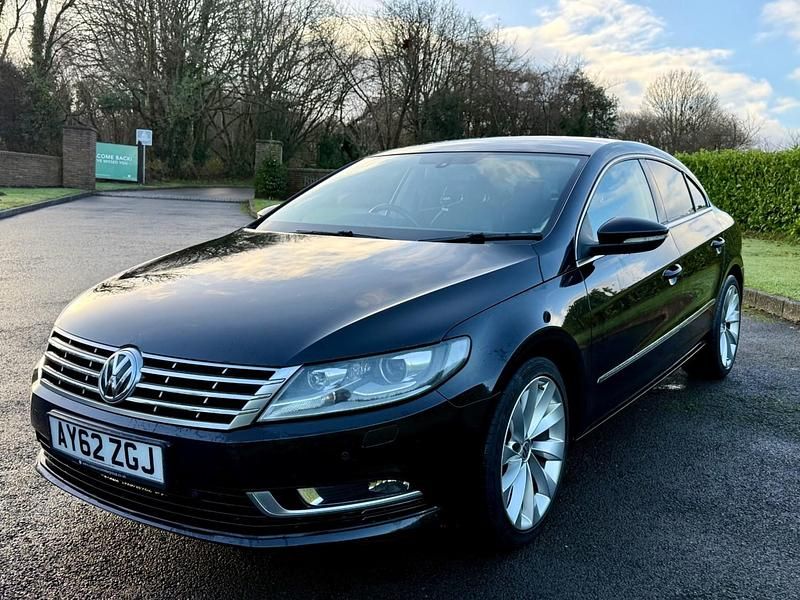 Used VW CC GT 138 HP (101 kW) 2012 Black Sedan