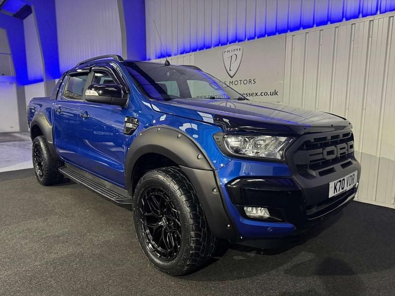 Used Ford Ranger Wildtrack 200 HP (147 kW) 2018 Blue Pickup