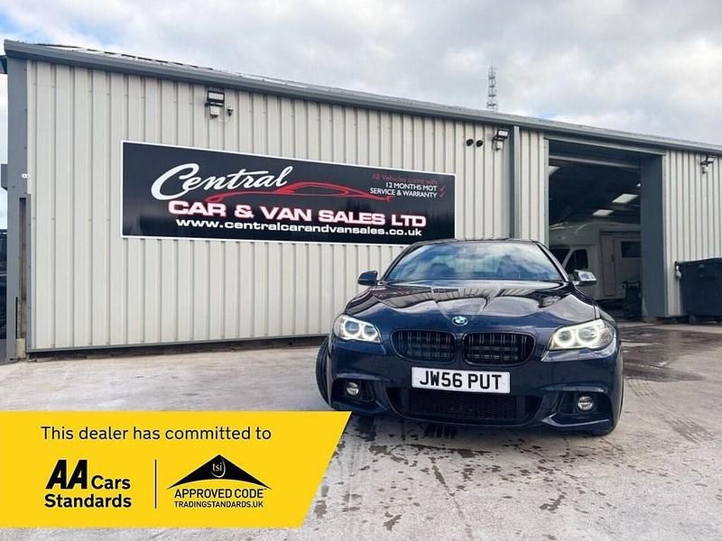 Blue Used 2013 BMW 520 M Sport Sedan | £7,750 (A bit pricey) - Image 1/4