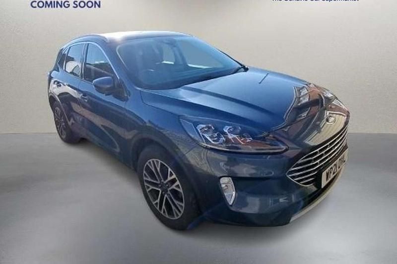 Used Ford Kuga Titanium 120 HP (88 kW) 2021 Blue SUV