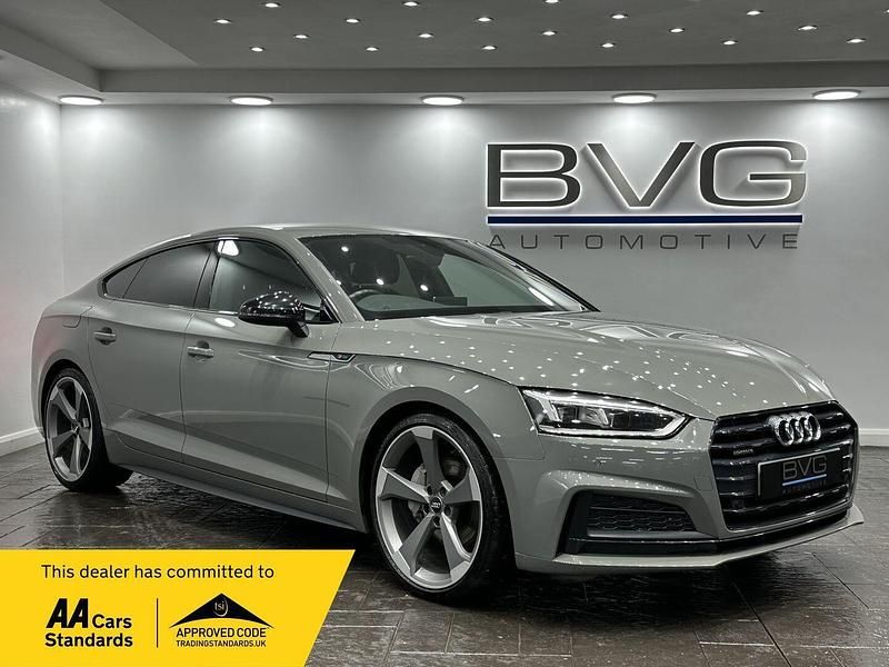 Grey Used 2019 Audi A5 Black Edition Hatchback | £19,994 (Fair price) - Image 1/2