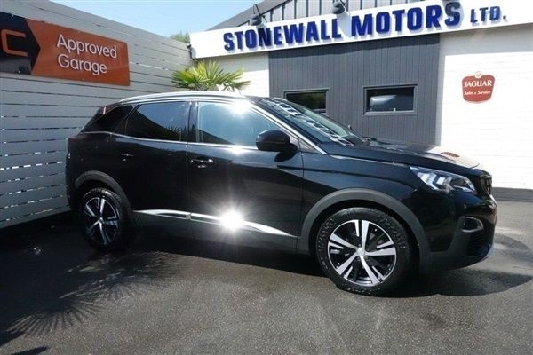 Black Used 2018 Peugeot 3008 Allure SUV | £10,695 (Fair price) - Image 1/1
