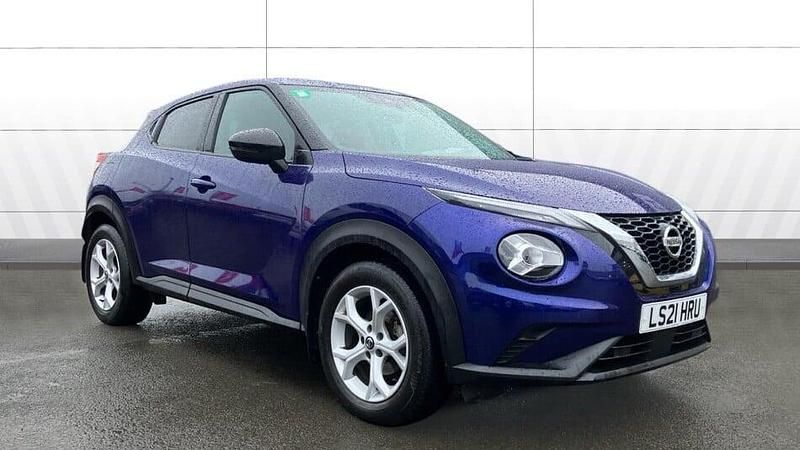 Used Nissan Juke N-Connecta 114 HP (83 kW) 2021 Blue SUV