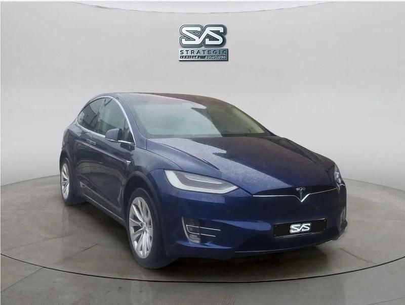 Blue Used 2018 Tesla Model X SUV | £20,990 (Good price) - Image 1/4
