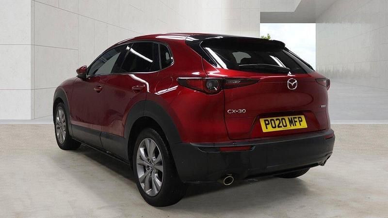 Używany Mazda CX-30 Inclusive 122 KM (89 kW) 2020 Czerwony SUV