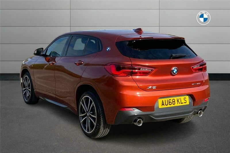 Used BMW X2 M Sport 192 HP (141 kW) 2018 Sunset orange SUV