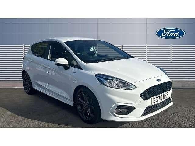 White Used 2020 Ford Fiesta ST-Line Hatchback | £12,369 (Fair price) - Image 1/4
