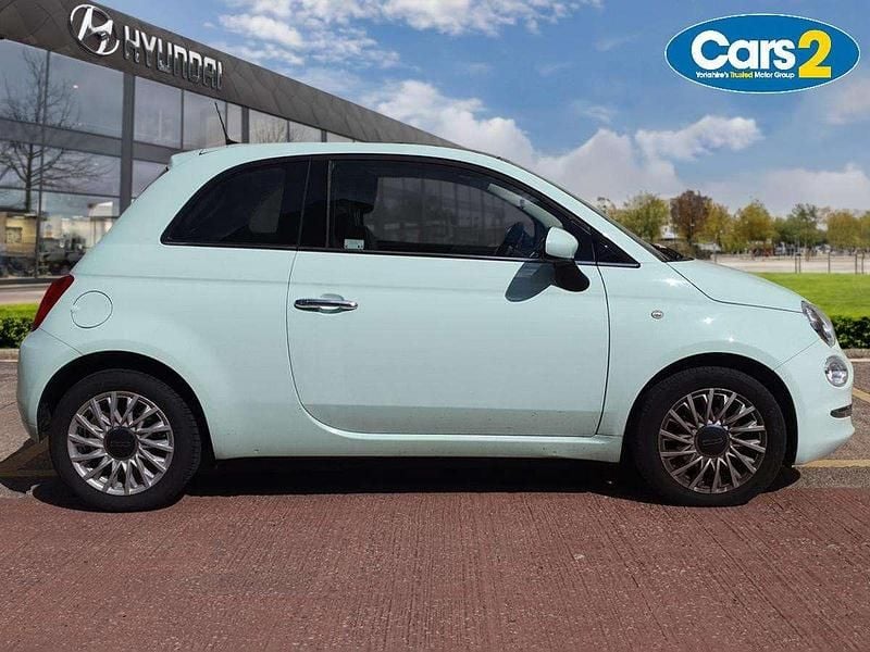 Green Used 2018 Fiat 500 Lounge Hatchback | £6,490 (Fair price) - Image 1/3