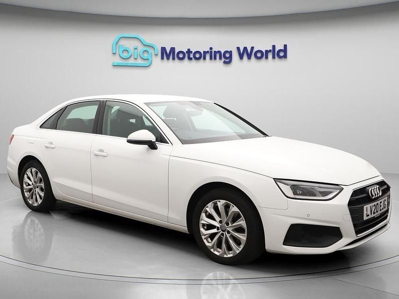 White Used 2020 Audi A4 Sedan | £15,200 (Good price) - Image 1/4