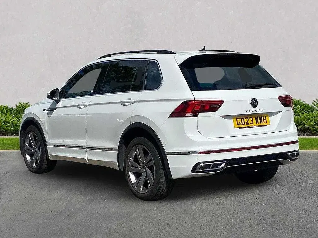 Used VW Tiguan R-line Edition 150 HP (110 kW) 2023 White SUV