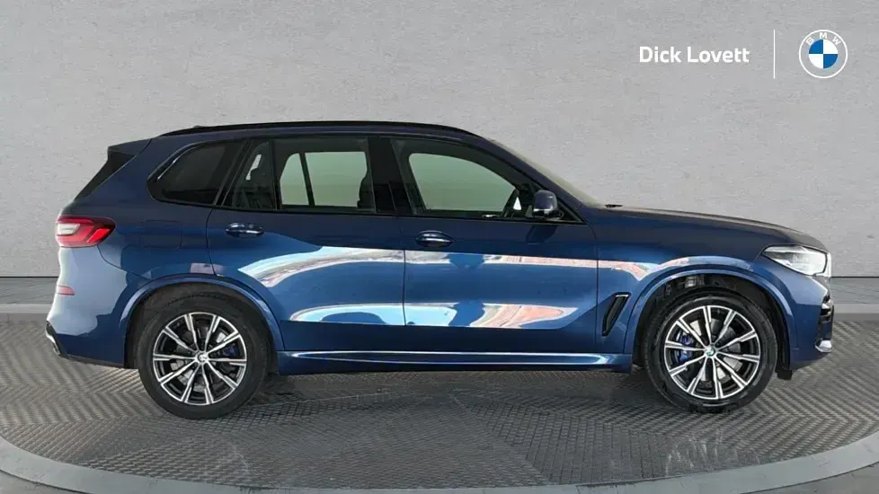 Used BMW X5 M Sport 282 HP (207 kW) 2022 Blue SUV