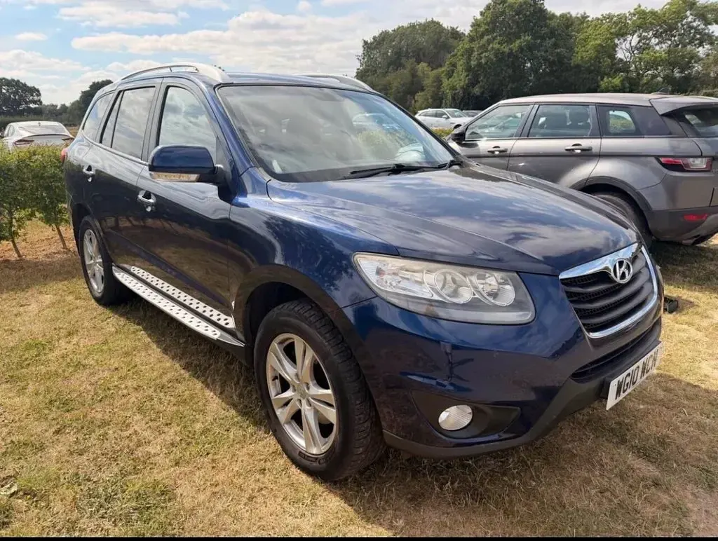 Used Hyundai Santa Fe Premium 197 HP (144 kW) 2010 Blue SUV