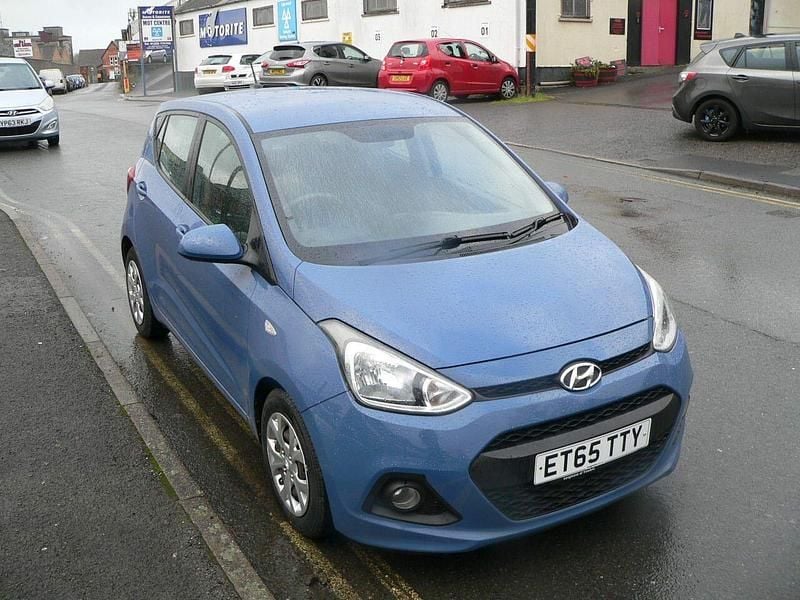 Used Hyundai i10 SE 2016 Blue Hatchback