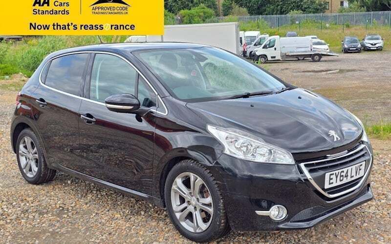 Black Used 2014 Peugeot 208 Allure Hatchback | £5,880 (Fair price) - Image 1/4