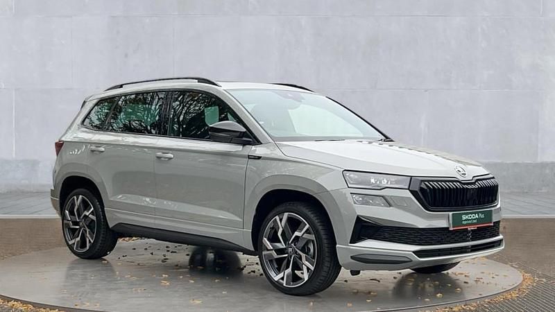 Used Skoda Karoq SportLine 150 HP (110 kW) 2025 Grey SUV