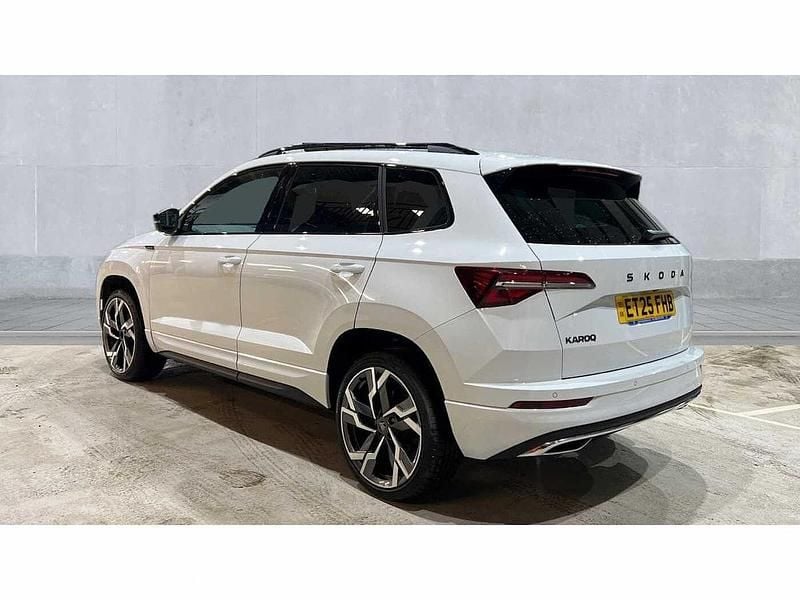 Used Skoda Karoq SportLine 147 HP (108 kW) 2025 White SUV