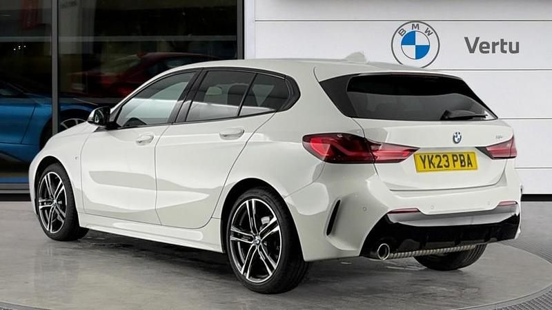 Used BMW 118 M Sport 136 HP (100 kW) 2023 White Hatchback