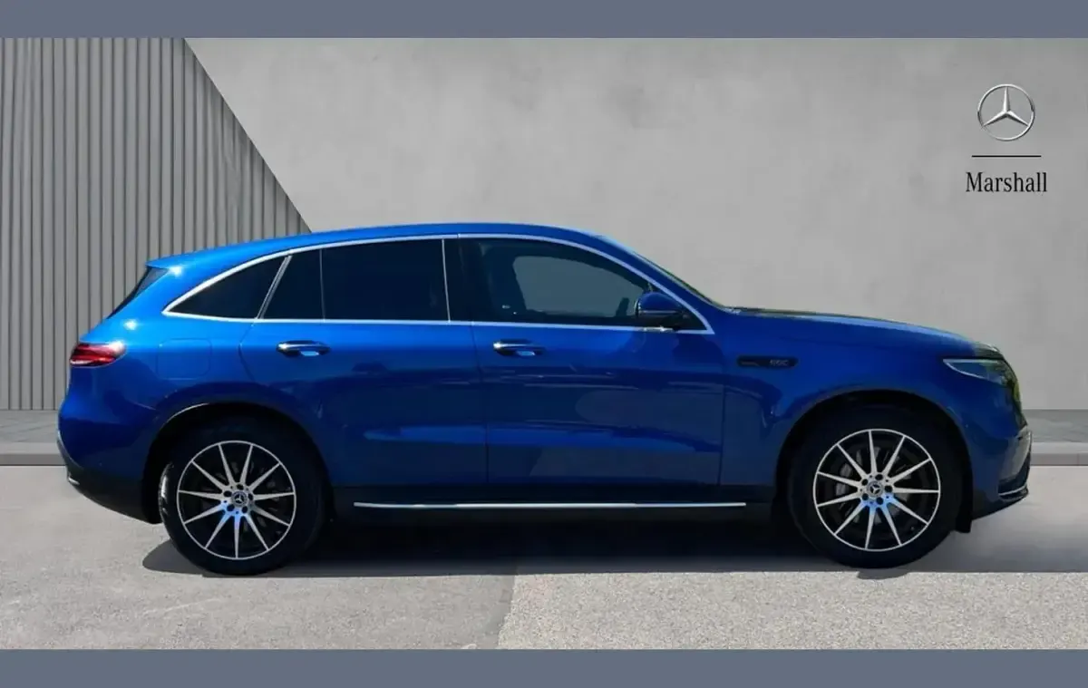 Used Mercedes EQC400 AMG line 300 kW (408 HP) 2023 Blue SUV