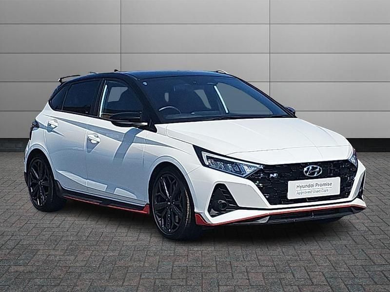 White Used 2024 Hyundai i20 Hatchback | £25,034 (Fair price) - Image 1/4