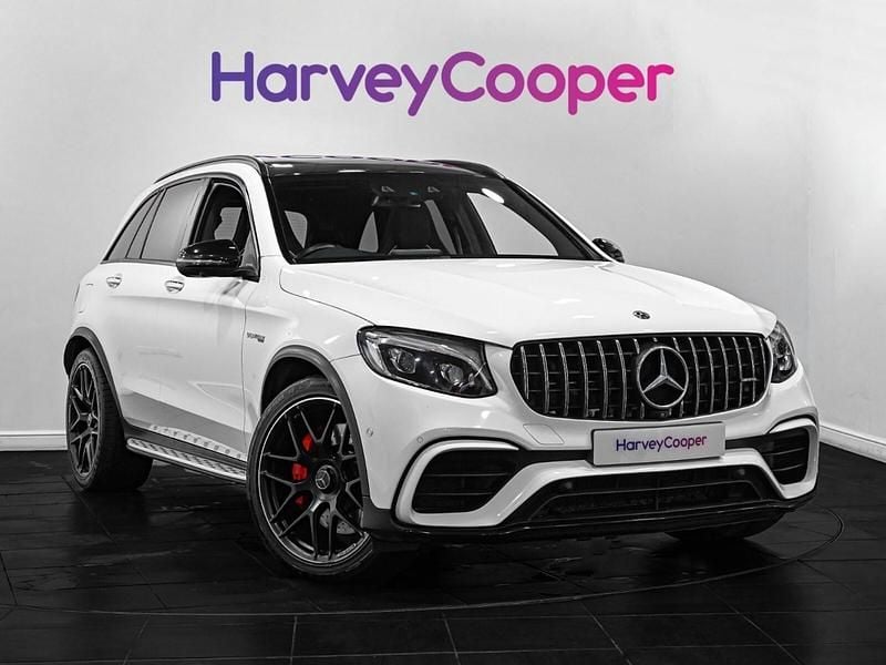 White Used 2019 Mercedes GLC63 AMG Premium Estate | £37,990 (Fair price) - Image 1/4