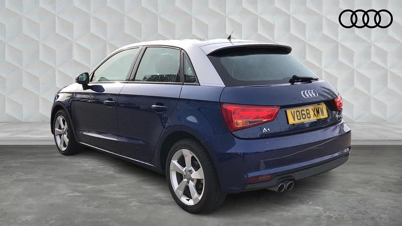 Used Audi A1 Sportback Sport 125 HP (91 kW) 2018 Blue Hatchback