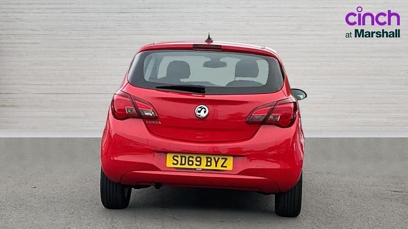 Used Vauxhall Corsa 90 HP (66 kW) 2019 Red Hatchback