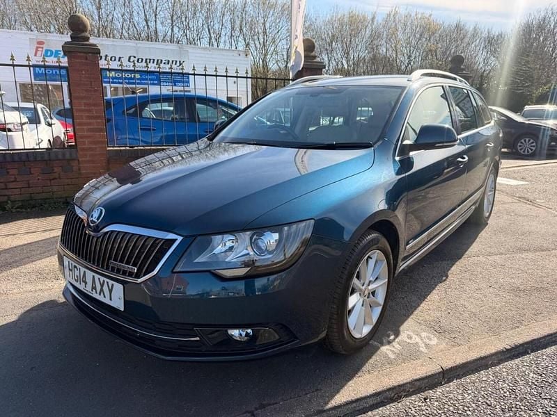 Used Skoda Superb GreenLine 2014 Blue Estate