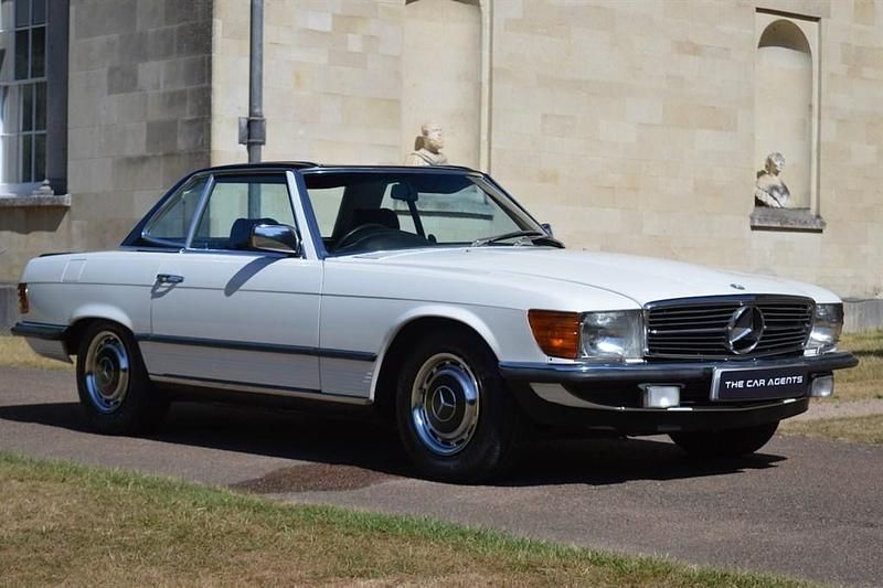 White and black Used 1984 Mercedes SL380 Cabriolet | £24,995 - Image 1/4