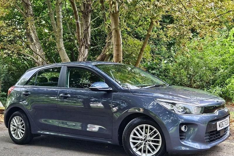 Blue Used 2018 Kia Rio 2 Hatchback | £7,595 (Good price) - Image 1/1