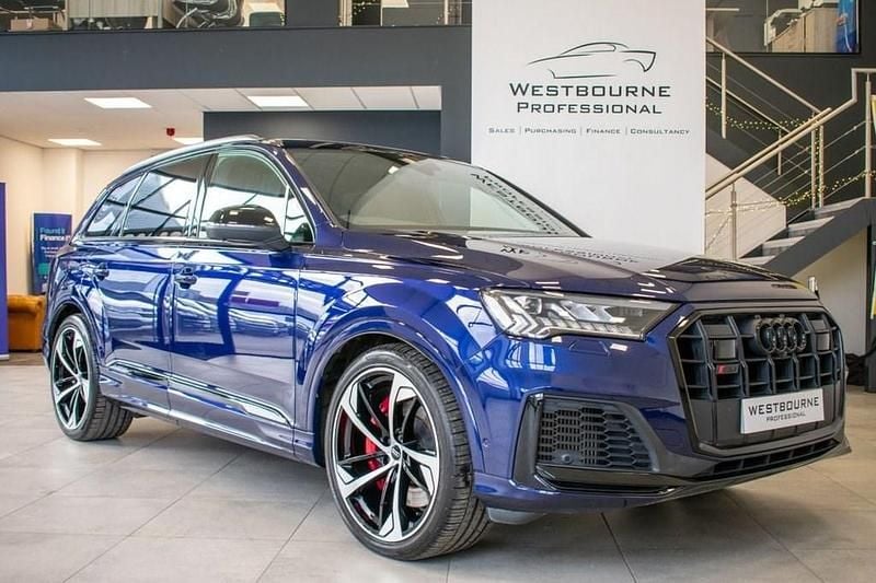 Used Audi SQ7 Black Edition 507 HP (372 kW) 2022 Blue SUV