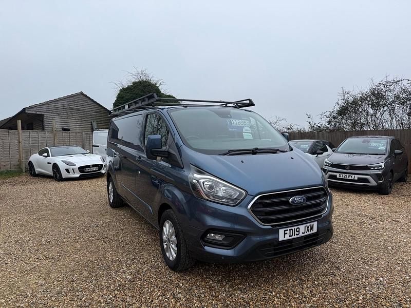 Used Ford Transit Custom Limited 130 HP (95 kW) 2019 Blue Van